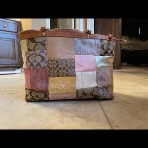 Coach patchwork purse